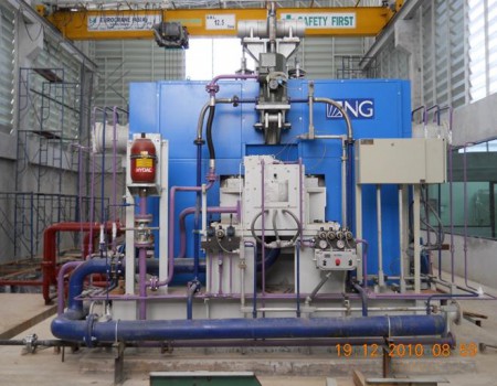 Turbo-generator installation and commissioning